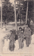 Lao Women Exhibited In Colonial Exhibition 1907  . Human Zoo . - Laos