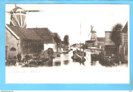 Bolsward Molens Leeuwardervaart Repro/foto ML1715 - Bolsward