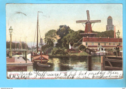 Zwolle Eekwal  Met Molen Ca 1905 RY57506 - Zwolle