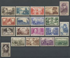 FRANCE ANNEE 1940 ** Complète ( 451/469 ) Neufs MNH Superbe C 209 € Scan Contractuel Jahrgang Ano Completo Full Year - 1940-1949