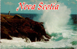 Canada Nova Scotia Rough Surf At Peggy's Cove 1984 - Other & Unclassified