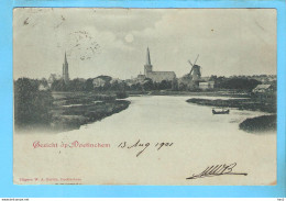 Doetinchem Gezicht Op Stad En Molen 1901 ML2595 - Doetinchem