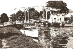 Vreeland Van Leer Brug, Bootje Foto Voor Prentbriefkaart KE3730 - Vreeland