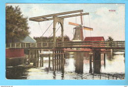 Edam Brug En Molen 1911 RY57077 - Edam