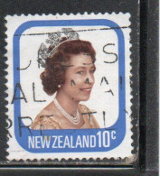 NEW ZEALAND NUOVA ZELANDA 1977 1982 QUEEN ELIZABETH II 10c USED USATO OBLITERE' - Used Stamps