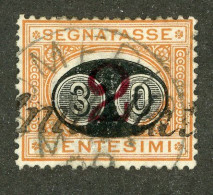 848 Italy 1884 Scott #J27 Used (Lower Bids 20% Off) - Segnatasse
