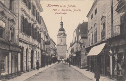 KREMS A.d. Donau (NÖ) - Landstrasse, Karte Von 1918 ... - Krems An Der Donau