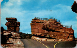 Colorado PIkes Peak Region Balanced And Steamboat Rocks In The Garden Of The Gods 1959 - Colorado Springs