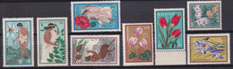 GRECE - 1958 - FLEURS ! YVERT N°660/667 ** MNH  - COTE = 8.5 EUR - Nuevos