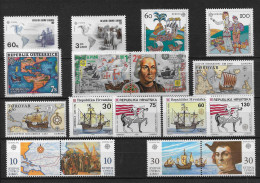 EUROPA CEPT - ANNEE 1992 - 17 VALEURS - NEUF** MNH - 1992