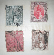 Malaya. Perak 4 Value - Perak