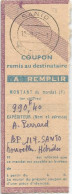 COUPON DE MANDAT SANTO 1972 NEW  HEBRIDES - Cartas & Documentos