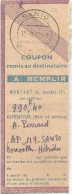 COUPON DE MANDAT SANTO 1972 NEW  HEBRIDES - Lettres & Documents