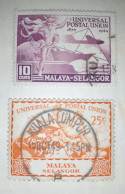 Malaya.selangor Postal Union.2 Value - Selangor