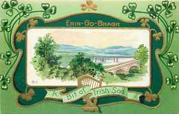 236695-Saint Patrick's Day, Nash St Patrick Series No 7-1-Gold, Erin Go Bragh, A Bit Of Irish Sod, Bridge - Saint-Patrick's Day