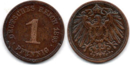 MA 24216 / Allemagne - Deutschland - Germany 1 Pfennig 1895 F TB - 1 Pfennig