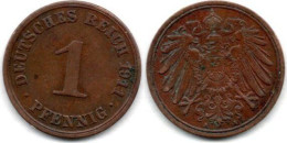 MA 24217 / Allemagne - Deutschland - Germany 1 Pfennig 1911 A TTB - 1 Pfennig