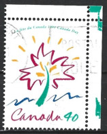 Canada 1991. Scott #1316 (U) Canada Day  *Complete Issue* - Oblitérés