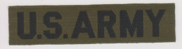 Patch Tissus Militaire U.S.ARMY . - Patches