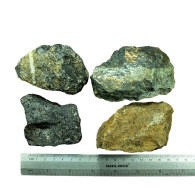 Cyprus Mineral Specimen Rock Lot Of 4 - 820g - 28.9 Oz Troodos Ophiolite 02262 - Minéraux