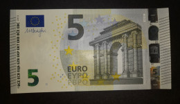 Spain 5VA V001  UNC  Draghi Signature - 5 Euro