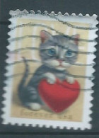 VEREINIGTE STAATEN ETATS UNIS USA 2023 LOVE: CAT USED SN 5745 YT 5610 - Used Stamps