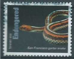 VEREINIGTE STAATEN ETATS UNIS USA 2023 ENDANGERED SPECIES: SAN FRANCISCO GARTER SNAKE USED SN 5799N - Gebruikt