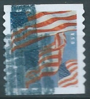 VEREINIGTE STAATEN ETATS UNIS USA 2022 FLAG OF USA (BCA COIL) F USED SN 5657 MI 5887 - Used Stamps