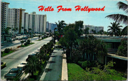 California Hello From Hollywood View Of South Ocean Boulevard 1973 - Los Angeles