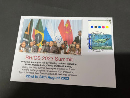 27-8-2023 (3 T 33) BRICS 2023 Summit - Welcome 6 New Members Countries From 1 January 2024 - Cartas & Documentos