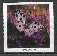 ISOAPOLLO BUTTERFLY  WILDLIFE VIGNETTE Reklamemarke CINDERELLA Erinnophilie - Erinnofilia