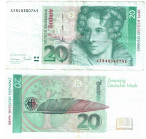 Germany 20 Mark 1993 VF - 20 DM