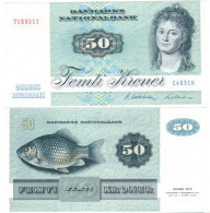 Denmark 50 Kroner 1985 EF "Mikkelsen/Billestrup" - Danimarca