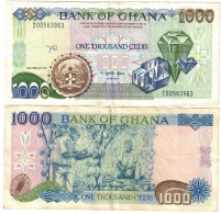 Ghana 1000 Cedis 1991 VF - Ghana