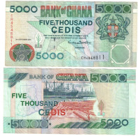 Ghana 5000 Cedis 2001 VF - Ghana