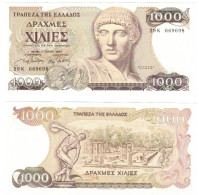 Greece 1000 Drachma 1987 AUNC - Grèce