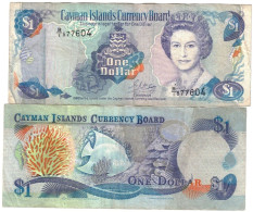 Cayman Islands 1 Dollar 1996 F/VF - Iles Cayman