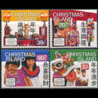 CHRISTMAS IS. 1989 - Scott# 226-9 New Year Set Of 4 MNH - Christmas Island