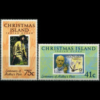 CHRISTMAS IS. 1990 - #275-6 Botanist Ridley Set Of 2 MNH - Christmas Island