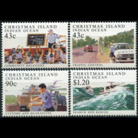 CHRISTMAS IS. 1991 - Scott# 303-6 Police Force Set Of 4 MNH - Christmas Island