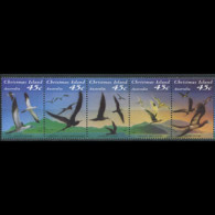 CHRISTMAS IS. 1993 - Scott# 349 Seabirds Set Of 5 MNH - Christmas Island