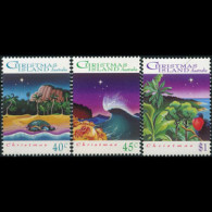 CHRISTMAS IS. 1993 - #354-6 Christmas-Fauna Set Of 3 MNH - Christmas Island