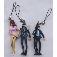 Lupin The Third 3 Straps / Figurines - Otros & Sin Clasificación
