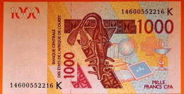Senegal 1000 Francs 2013 Pick 715K UNC - Senegal