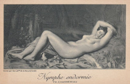 Nymphe Endormie Muchacha Desnuda Pintada Por Theodore Chassériau Nacido El Limon De Samana . - Dominikanische Rep.