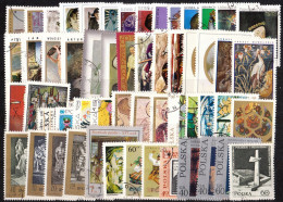 Mix - 55 Used Stamps - Each Different - Verzamelingen
