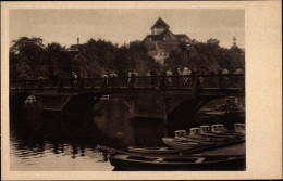 CPA Kaliningrad Königsberg Ostpreußen, Schlossteichbrücke Und Burgkirche - Ostpreussen