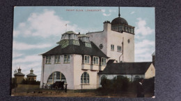 LOWESTOFT YACHT CLUB OLD COLOUR POSTCARD SUFFOLK - Lowestoft