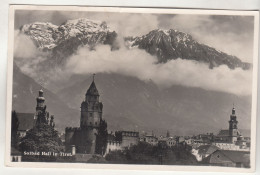 D3884) Solbad HALL In TIROL - Blick Richtung Berge Mit Wolken 1942 - Hall In Tirol