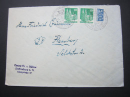 1950 , ROTTENBURG - Musikfest , Klarer Werbestempel Auf Brief , Rückklappe Fehlt - Covers & Documents
